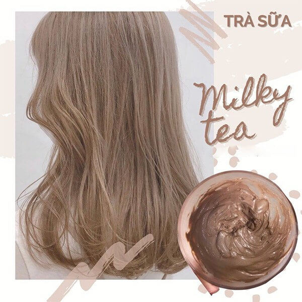 Những màu tóc trà sữa sành điệu hot trends