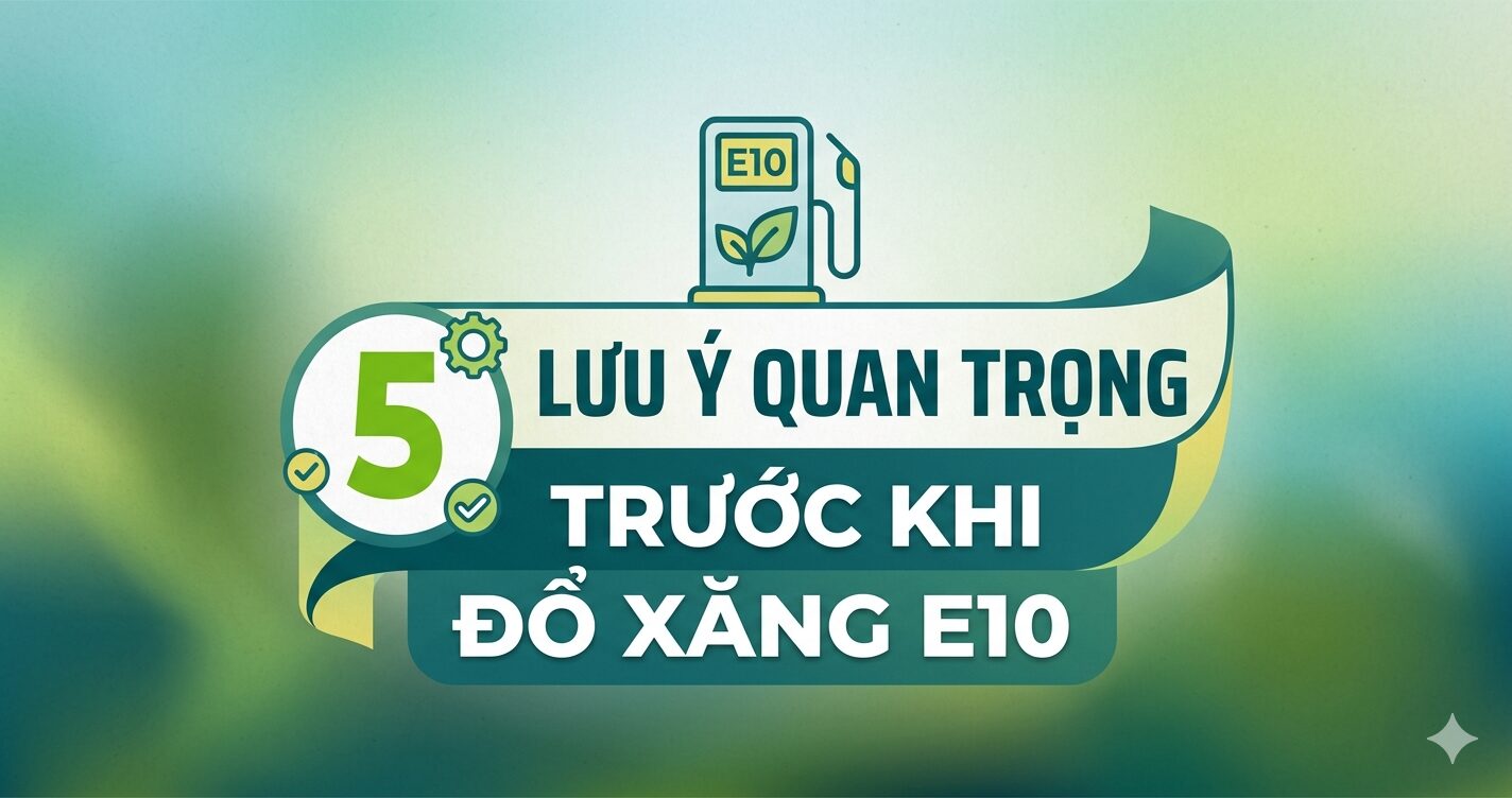 Xăng E10 Cho Xe Đời Cũ: 5 Lưu Ý Quan Trọng Chủ Xe Cần Biết